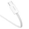 Baseus Superior USB-C-zu-USB-C-Datenkabel 2 m 30 W Weiß