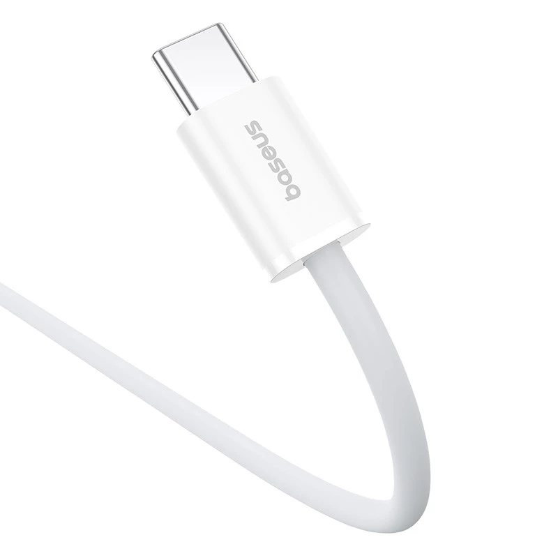 Baseus Superior USB-C-zu-USB-C-Datenkabel 2 m 30 W Weiß