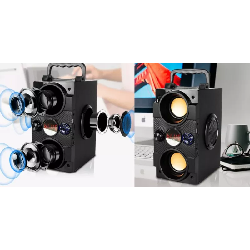 Tragbarer Lautsprecher Manta SPK817 Fortino, Schwarz