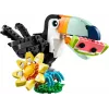 Bauspielzeug LEGO Creator 3-in-1 Wild Animals Tropical Toucan Set 31173