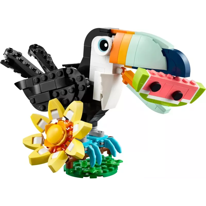 Bauspielzeug LEGO Creator 3-in-1 Wild Animals Tropical Toucan Set 31173