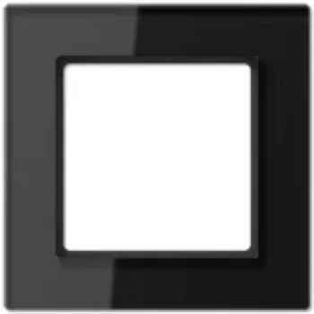 JUNG AC 581 GL SW - Schwarz - Glas - 84 mm - 84 mm