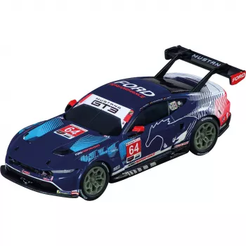 Car CARRERA 50051019 hybrid Ford Mustang GT3 No.64 – integrierter Akku, empfohlenes Alter 12+