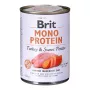 Nassfutter für Hunde Brit Mono Protein Truthahn mit Süßkartoffel 400 g, ausgewachsene Hunde, Einzelprotein, gluten- und sojafrei
