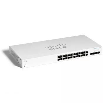 Network Switch Cisco CBS220-24T-4X — Managed L2, 24x Gigabit (10/100/1000) RJ-45, 4x 10G SFP+