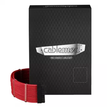 Netzteilkabelsatz CableMod PRO Series ModMesh C-Serie für Cooler Master RMi/RMx (Rot)