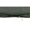 Halbrechteckiger Schlafsack Outwell Caldera Lux — Polyester, 800 mm breit, 2200 mm lang, maximale Körpergröße 190 cm, Grün