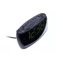 Weckerradio Adler AD 1121 — Weckerradio, FM/AM-Tuner, LED-Anzeige, Batterie-Backup, schwarz