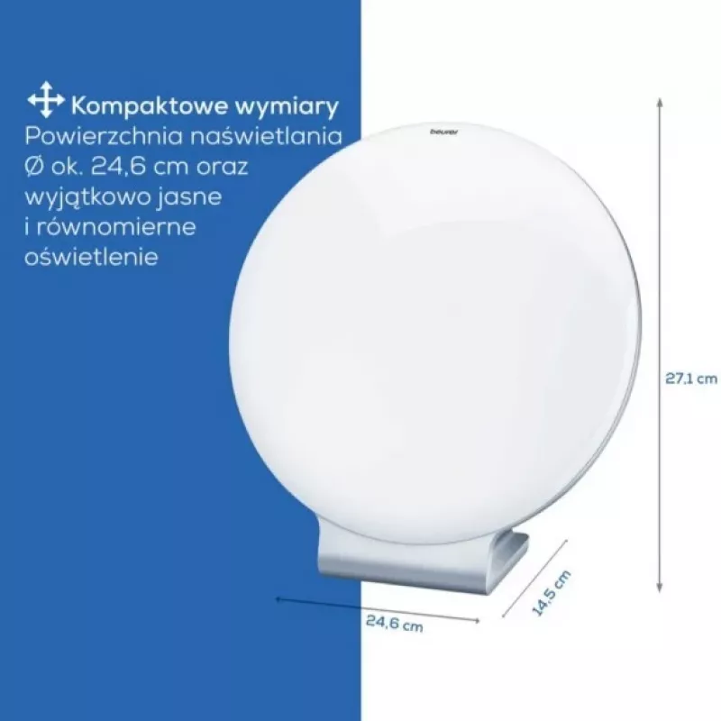 Tageslichtlampe Beurer TL 50 60815 10000 Lux – Tageslichtsimulator für die saisonale Lichttherapie