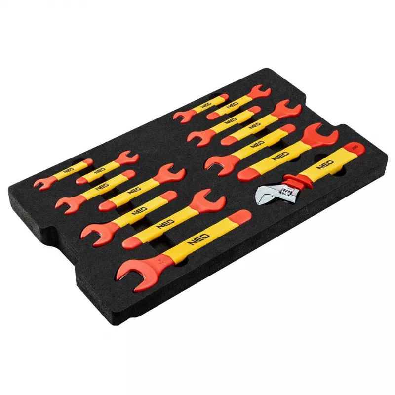 Neo Tools Elektriker-Servicebox 52 Stück in robuster 22er Box