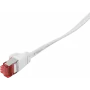 Logilink SlimLine - Patchkabel - RJ-45 (M) zu RJ-45 (M) - 1 m - U/FTP, PiMF - CAT 6 - Formgepresst, Zugentlastung, Flach - Weiß (CF2031S)