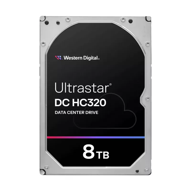 Interne 3,5-Zoll-SAS-Festplatte Western Digital Ultrastar DC HC320 8 TB, 7200 U/min, 12 Gbit/s, 256 MB Cache