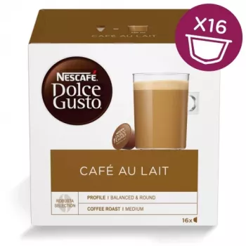 Nescafe Dolce Gusto Cafe Au Lait Kaffee, 16 Kapseln