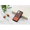 Handyhülle man and wood Galaxy S20 braun kariert schwarz – Schutzhülle für Samsung Galaxy S20