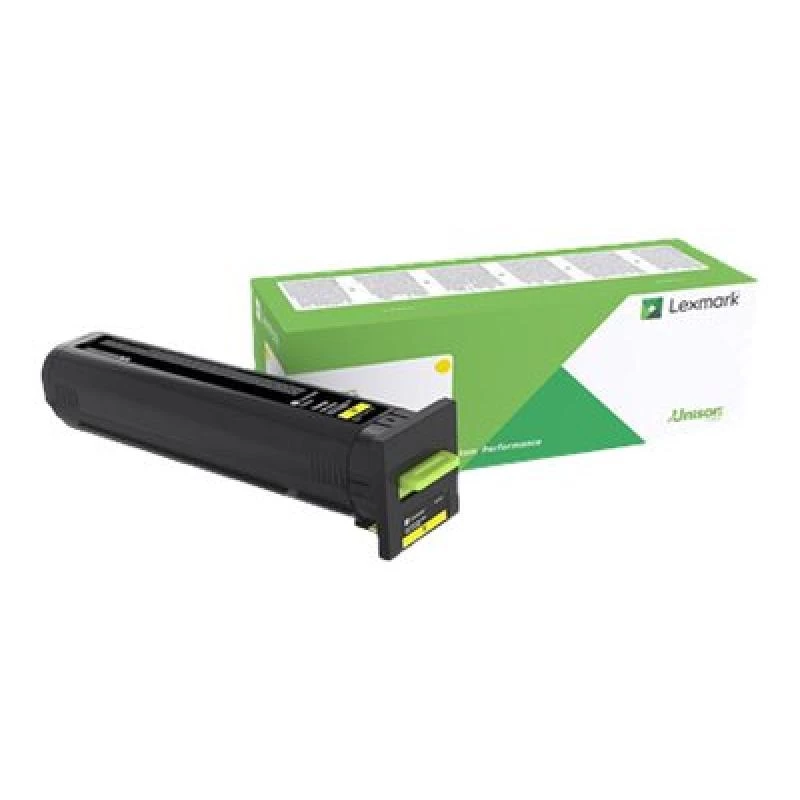 Toner Lexmark 72K2XYE 3000 Seiten Gelb