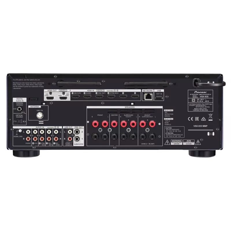 Pioneer VSX-935-B Heimkino-Receiver Schwarz