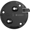 Kreisförmiger Wassersprinkler Gardena 16022-20 Schwarz einstellbare Sprühreichweite