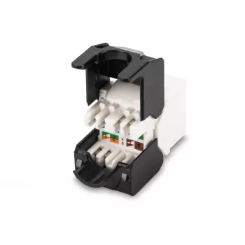 Digitus CAT 5e. Class D Keystone-Modul. Ungeschirmt. Werkzeugfrei