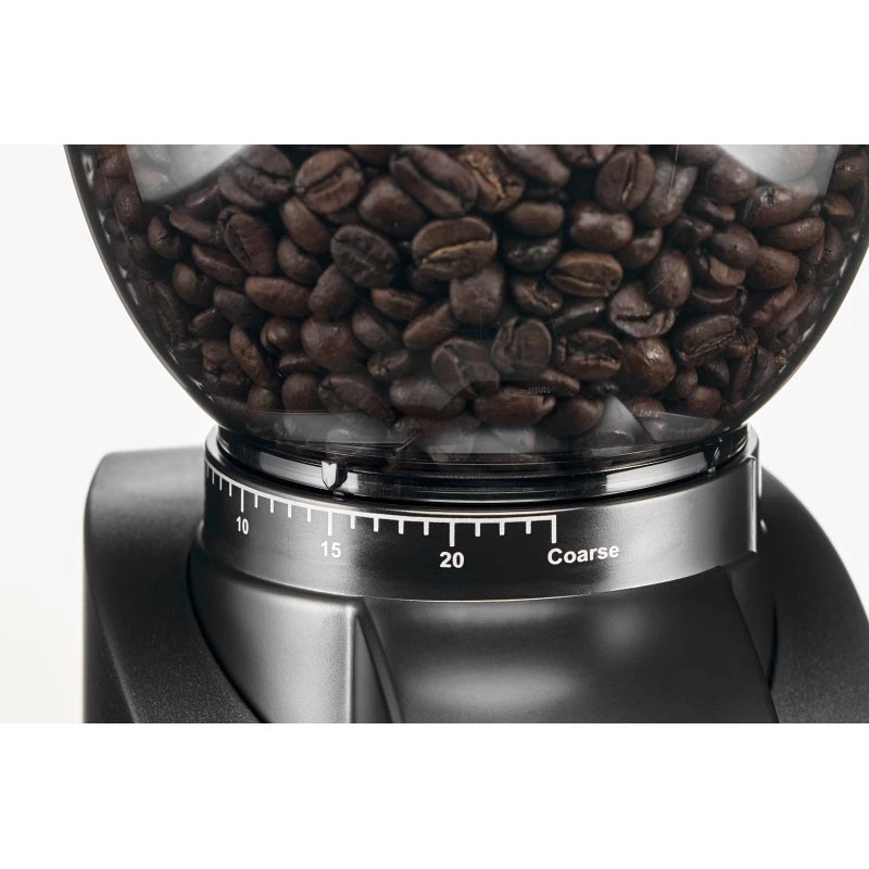 Kaffeemühle Solis Scala Zero Static 135 W Schwarz Silber