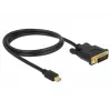 Videokabel-Adapter DeLOCK 83988 Mini DisplayPort auf DVI-D 1m