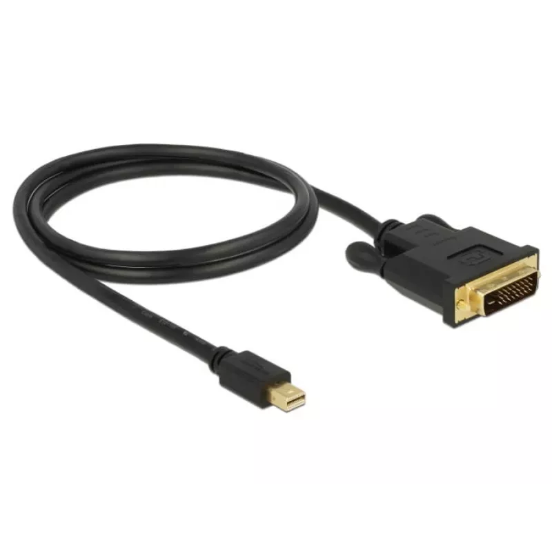 Videokabel-Adapter DeLOCK 83988 Mini DisplayPort auf DVI-D 1m