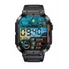 Denver SWC-191B Smartwatch / Sportuhr 4,98 cm (1,96 inch) IPS 45 mm Digital 320 x 386 Pixel Touchscreen Schwarz