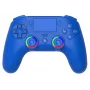 Kabelloser LED-Controller SUBSONIC SA5639-3 für PS4 und PC, blaues kabelloses Gamepad