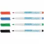 Feinmarker Franken FineMarker 4 Stück Schwarz Blau Grün Rot