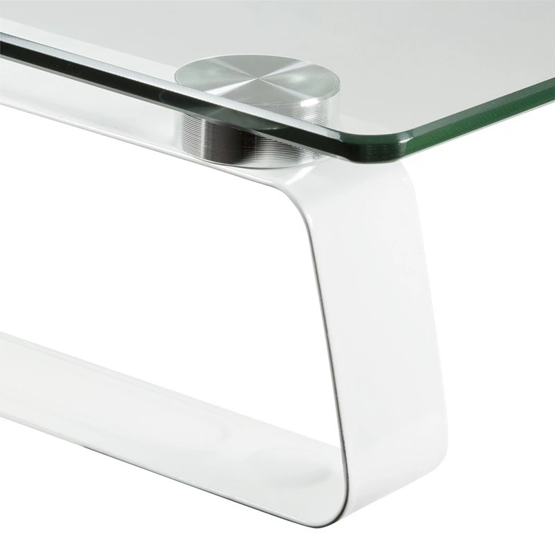 Glas-Monitorerhöhung für Tischplatte, max. 20 kg