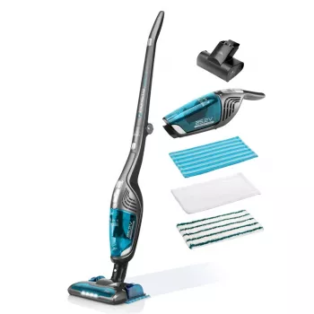 ETA | Staubsauger | ETA845390000 Moneto II Aqua Plus | Akkubetrieb | Handstick 2in1 | Waschfunktion | N/A W | 25,2 V | Betriebsdauer (max.) 50 min | Grau/Blau
