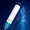 Outdoor omnidirectional 4G LTE antenna QOLTEC 57044, 5 dBi, 600–2700 MHz, 50 W, 50 Ω, weißes Kupfergehäuse