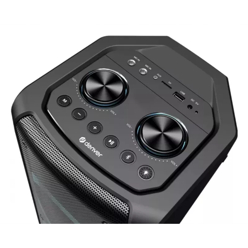 Tragbarer Stereo-Lautsprecher Denver BPS-352 Schwarz