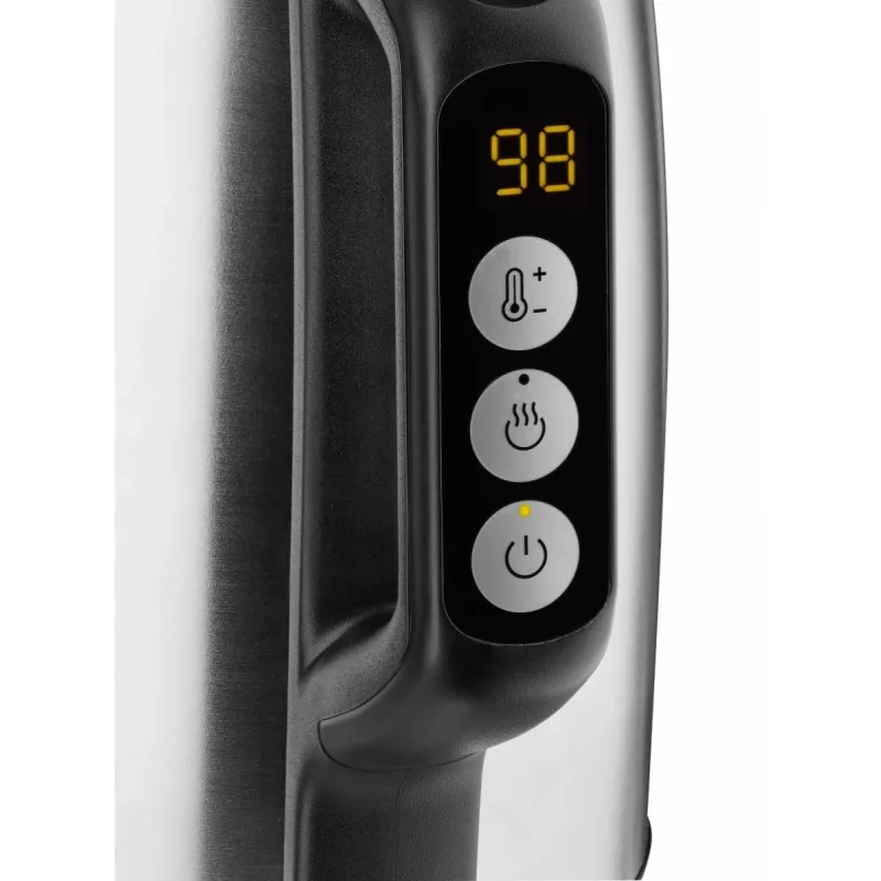 Wasserkocher mit Temperaturregelung KM5011 1,7 l Edelstahl