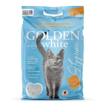 Katzenstreu Golden Grau 14 kg Bentonit klumpend, Lavendelduft, staubfrei, nicht haftend