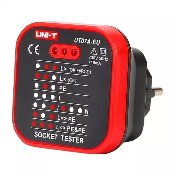 UNI-T UT07A-EU Steckdosentester