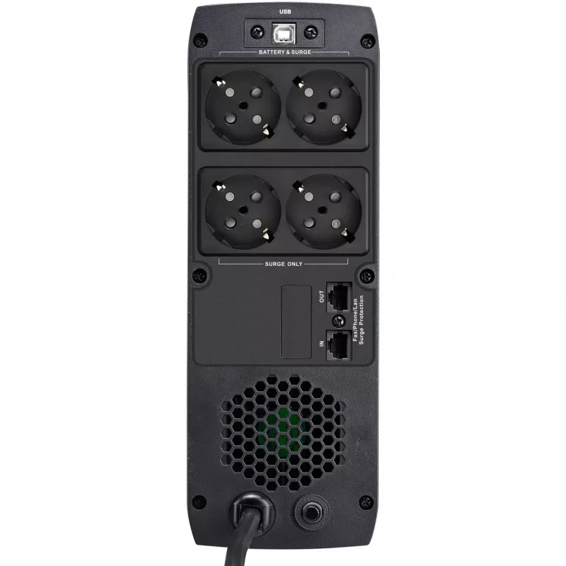 PowerWalker VI 1000 GXB - USV - Wechselstrom 162 - 290 V - 600 Watt - 1000 VA - 9 Ah - USB - Ausgangsanschlüsse 4