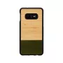 Handyhülle man and wood SmartPhone für Galaxy S10e Bamboo Forest Schwarz