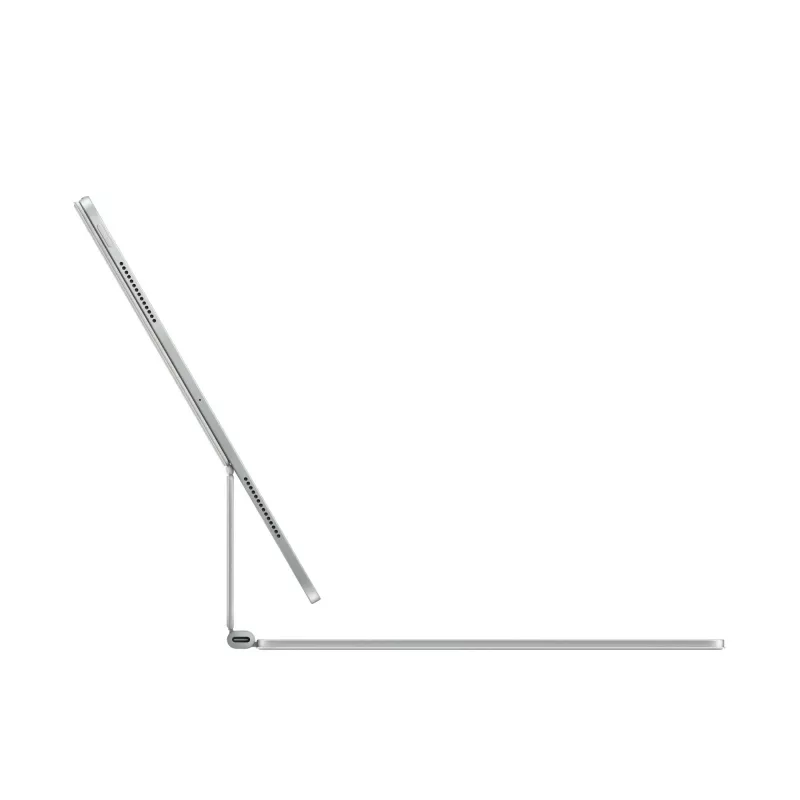 Apple Magic Tastatur für iPad Pro 13 Zoll M4 Deutsch Weiß QWERTZ Trackpad
