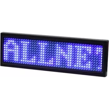 ALLNET Namensschild elektronisch programmable Serial - Farbe Blau