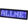 ALLNET Namensschild elektronisch programmable Serial - Farbe Blau