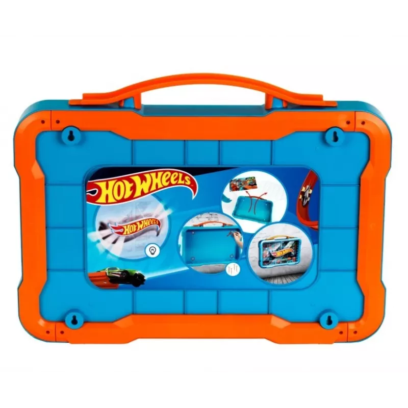 Hot Wheels Aufbewahrungskoffer mit leuchtendem Logo