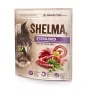 Trockenes Katzenfutter SHELMA Sterilised reich an Rind 750 g — ausgewachsene sterilisierte Katzen, 38 % Protein, 13 % Fett