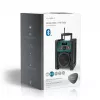 Radio Nedis RDDB3100GN 15W Bluetooth IP65 Schwarz/Grün
