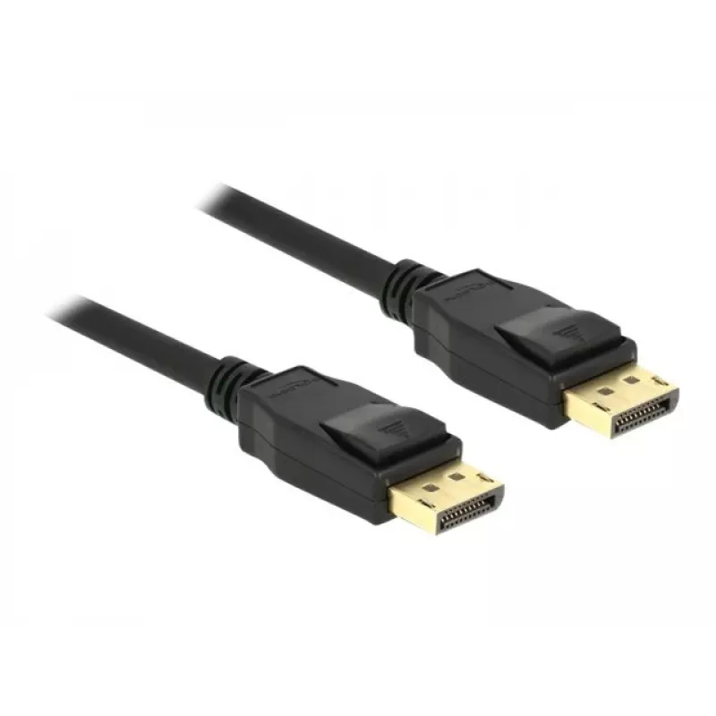 DeLOCK - DisplayPort-Kabel - DisplayPort (M) auf DisplayPort (M) - 1,5 m - 4K-Unterstützung - Schwarz (85508)