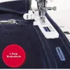Nähmaschine SINGER Heavy Duty 4432 — elektrisch, 32 Stichmuster, 1-Stufen-Knopfloch, Freiarm, grau