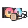 Luftkühler Corsair iCUE LINK TITAN 240 RX LCD 12 cm Schwarz 300–2100 RPM