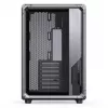 PC-Gehäuse Jonsbo X400, Midi-Tower ATX, gehärtetes Glasseitenteil, grau