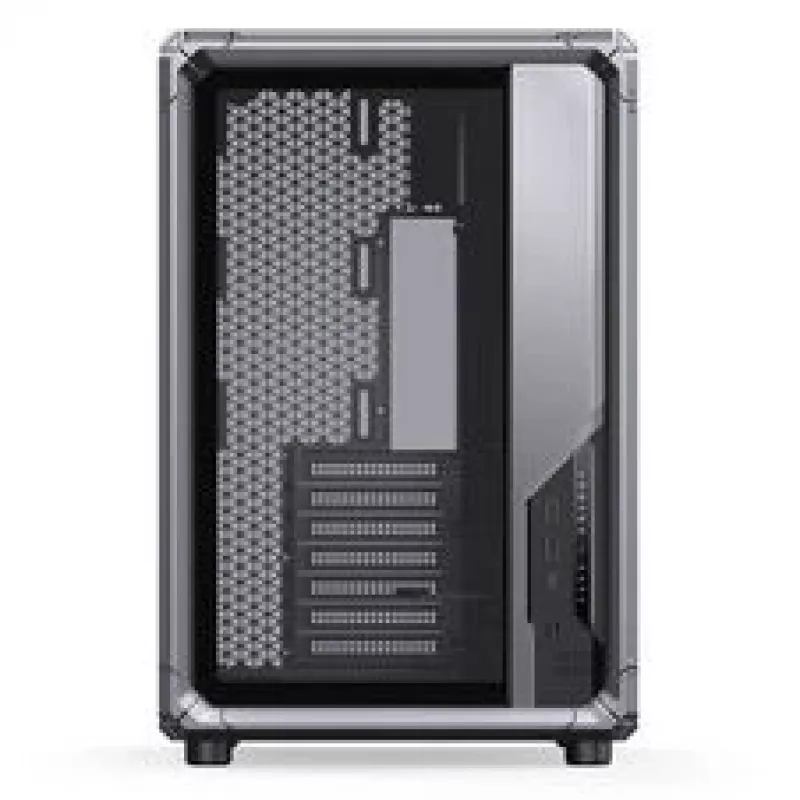 PC-Gehäuse Jonsbo X400, Midi-Tower ATX, gehärtetes Glasseitenteil, grau