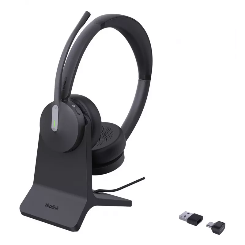 Yealink BH70 Dual mit Ladestation Teams USB-C/a Headset