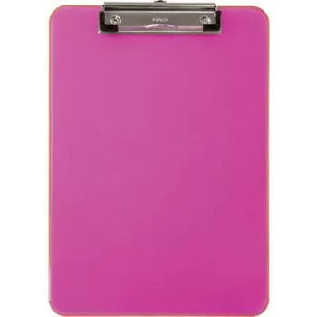 Maul Klemmbrett 2340621 Pink (transparent) (B x H x T) 226 x 318 x 15 mm (2340621)